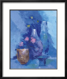 Evocacion Azul II Posters par Jose Aguilar