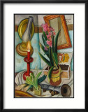 Still Life with Burning Candle Posters av Max Beckmann Still Life with Burning Candle Posters av Max Beckmann