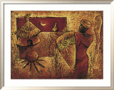 De L'Autre Cote Poster von Isabelle Vital