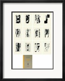 Portes - Portfolio de 12 Estampes Innrammet trykk – spesialversjon av Francois Bruetschy Portes - Portfolio de 12 Estampes Innrammet trykk – spesialversjon av Francois Bruetschy