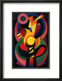 Symchromie en Noir, c.1939 Pósters por Auguste Herbin