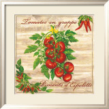 Tomates en Grappe Prints by Noel Romero