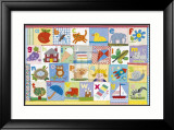 The Alphabet Posters av Claire Beaton