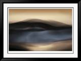 Blu Wind I Reproduction encadrée édition limitée par John Rehner