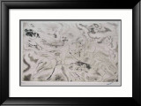 160 - Femmes et enfant Reproduction encadrée édition limitée par Jules Pascin