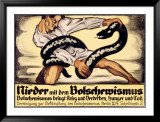 Nieder Mit Dem Bolschewismus Lámina giclée enmarcada por Oskar Kokoschka Nieder Mit Dem Bolschewismus Lámina giclée enmarcada por Oskar Kokoschka