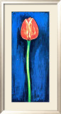 Red Tulips Triptic I Prints by D. Ferrer