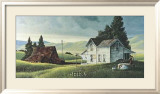 Washday in the Valley Prints by R. Bradford Johnson