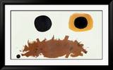 Ochre and Black, c.1962 Poster tekijänä Adolph Gottlieb
