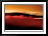 Red Sand I Reproduction encadrée édition limitée par John Rehner
