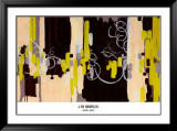 Untitled I, White Swirls on Brown and Green Pósters por Lisa Kowalski Untitled I, White Swirls on Brown and Green Pósters por Lisa Kowalski