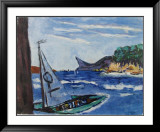 Pic d'Aigle Affiche par Max Beckmann
