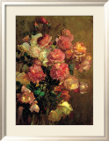 Roser Plakater av Franz Arthur Bischoff Roser Plakater av Franz Arthur Bischoff