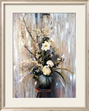 White Flowers Posters by Deborah Roundtree