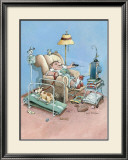 Armchair Athlete Estampe encadrée par Gary Patterson