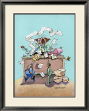 T.G.I.F. Estampe encadrée par Gary Patterson
