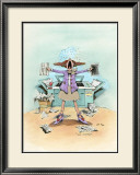 Breakdown - Point de rupture Estampe encadrée par Gary Patterson