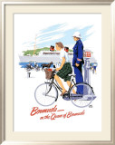 Queen of Bermuda Travel Framed Giclee Print by Adolph Treidler
