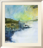 Town of Cote d'Azur Art by Karlheinz Gross
