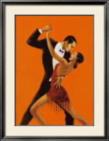 Tango Posters av Aline Bureau