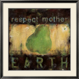 Respect Mother Earth Affiche par Wani Pasion