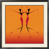 Ballet Dancer Kunst av Liz Baker