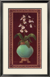 Ginger Jar with Orchids I Posters par Janet Kruskamp