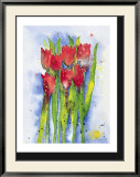 Red Tulips Posters by Witka Kova