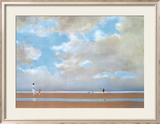 La Plage, 1985 Print by Pierre Doutreleau