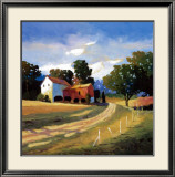 Barns on Greenbrier V Art par Max Hayslette