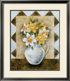 A Vase Of Narcissus Art par A. Da Costa