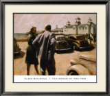 Tea Dance at the Pier Plakat av Aldo Balding Tea Dance at the Pier Plakat av Aldo Balding