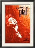 Edith Piaf Lámina giclée enmarcada por John Douglas Edith Piaf Lámina giclée enmarcada por John Douglas
