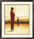 Massais I Affiches par Jean-pierre Gack