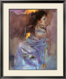 Odalisque en Vert Láminas por Christine Comyn