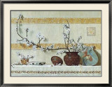 Cognassier en fleurs Affiches par Charles Caryl Coleman