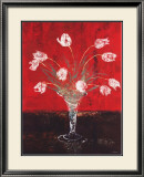 Sur le Rouge Lámina por Mary Calkins