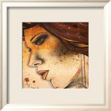 Lueur Orange Prints by Vicky Filiault