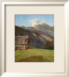 The Chalet Prints by Ferdinand Georg Waldmueller