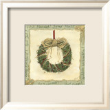 Raffia Wreath I Kunstdrucke von Tara Friel