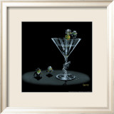 Gangster Martini Kunstdrucke von Michael Godard