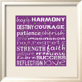 Words I Prints by Louise Carey