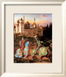 King Arthur and Sir Lancelot Affiche par Howard David Johnson