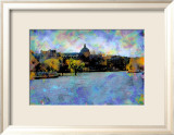 La Seine, Paris, France Indrammet giclee-tryk af Nicolas Hugo La Seine, Paris, France Indrammet giclee-tryk af Nicolas Hugo