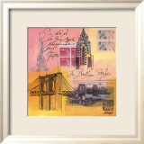 Big Apple Posters by Martine Rupert