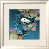 L'Equilibre Nocturne Print by Anna Ziliz