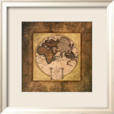 Global Map I Posters by Krissi 