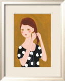 Girl with a Smile, Brading Hair Art by Hiromi Taguchi