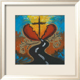 Lead Me to the Cross Prints by Melody Hogan