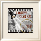 Lights! Camera! Action! Kunstdruck von Conrad Knutsen